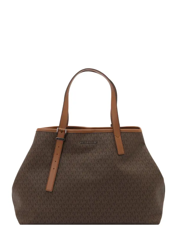 Michael Kors Michael Kors Shopper torba  smeđa / tamno smeđa