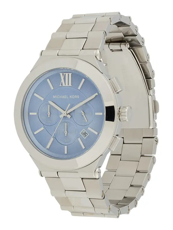 MICHAEL Michael Kors MICHAEL Michael Kors Analogni sat 'BILLIE'  svijetloplava / srebro
