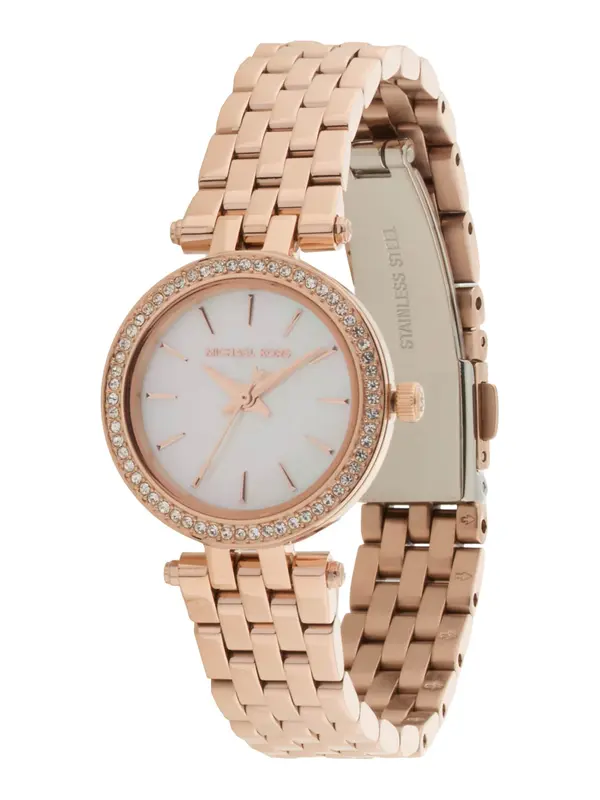 MICHAEL Michael Kors MICHAEL Michael Kors Analogni sat 'DARCI'  rozo zlatna