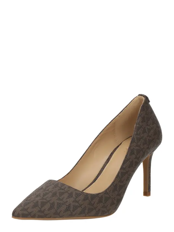 MICHAEL Michael Kors MICHAEL Michael Kors Cipele s potpeticom 'ALINA'  smeđa / tamno smeđa