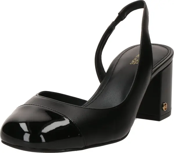 MICHAEL Michael Kors MICHAEL Michael Kors Cipele s potpeticom i otvorenom petom 'PERLA'  crna