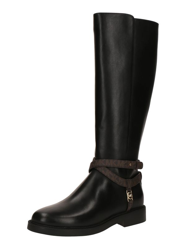 MICHAEL Michael Kors MICHAEL Michael Kors Čizme 'ABIGAIL'  smeđa / tamno smeđa / crna