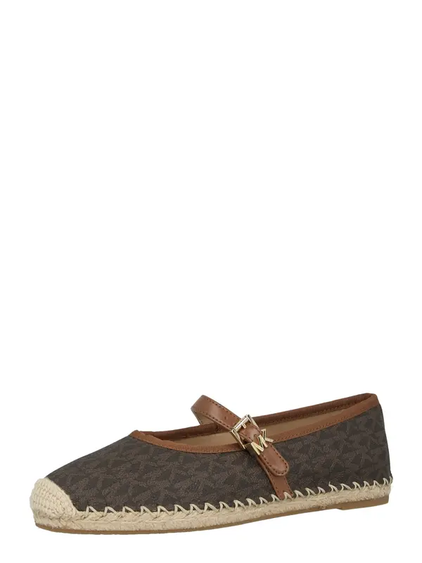 MICHAEL Michael Kors MICHAEL Michael Kors Espadrile  smeđa / tamno smeđa