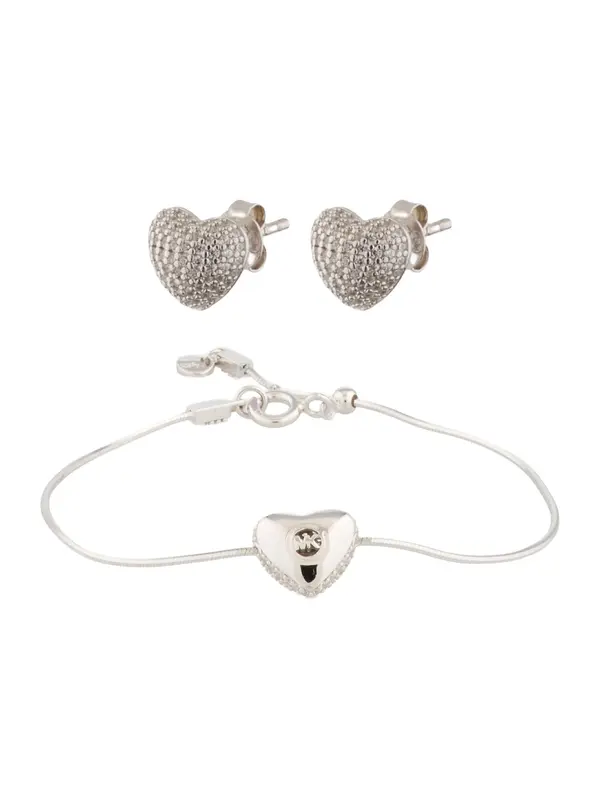 MICHAEL Michael Kors MICHAEL Michael Kors Komplet nakita 'LOVE'  srebro