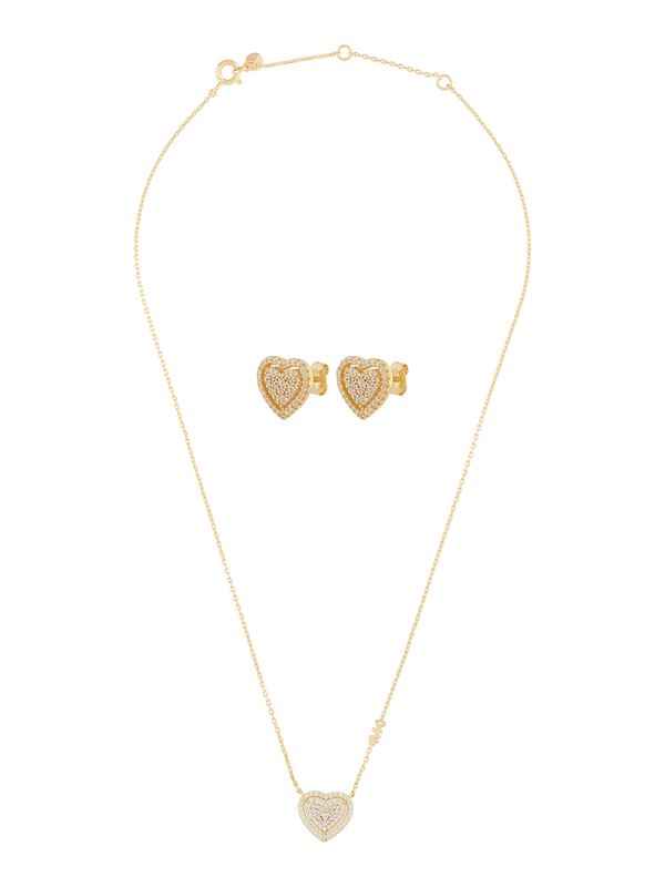 MICHAEL Michael Kors MICHAEL Michael Kors Komplet nakita  zlatna / prozirna