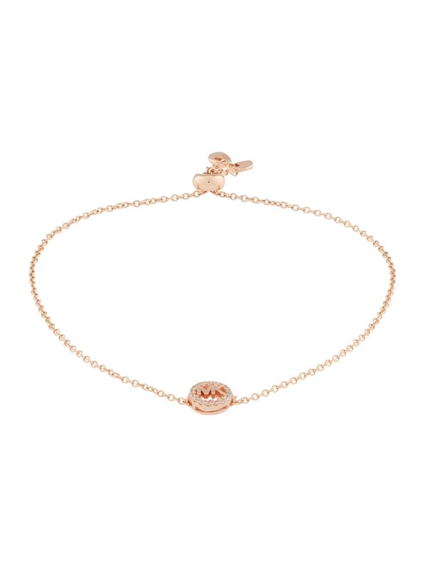 MICHAEL Michael Kors MICHAEL Michael Kors Lančić  rozo zlatna / prozirna