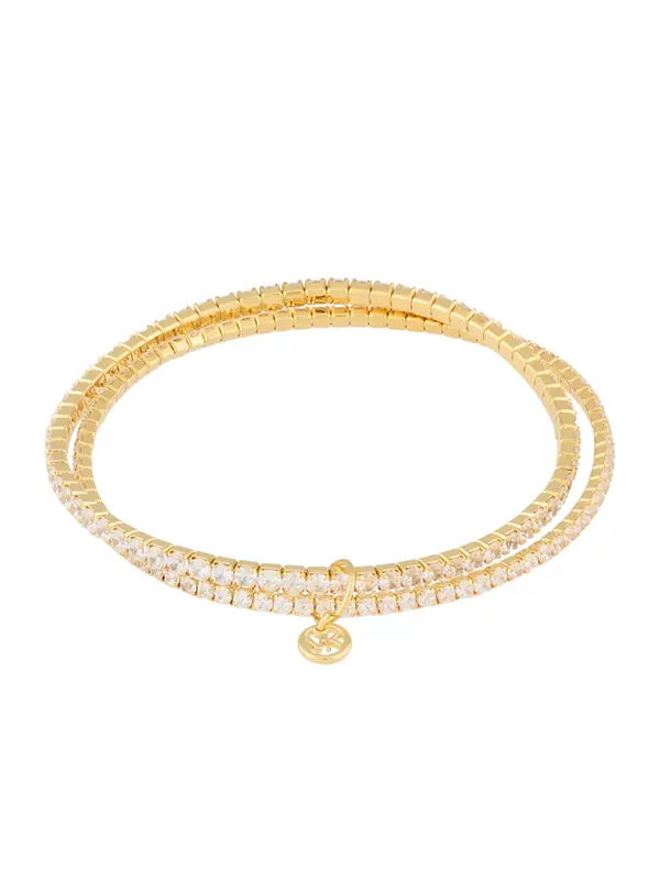 MICHAEL Michael Kors MICHAEL Michael Kors Narukvica 'BRILLIANCE'  zlatna / prozirna