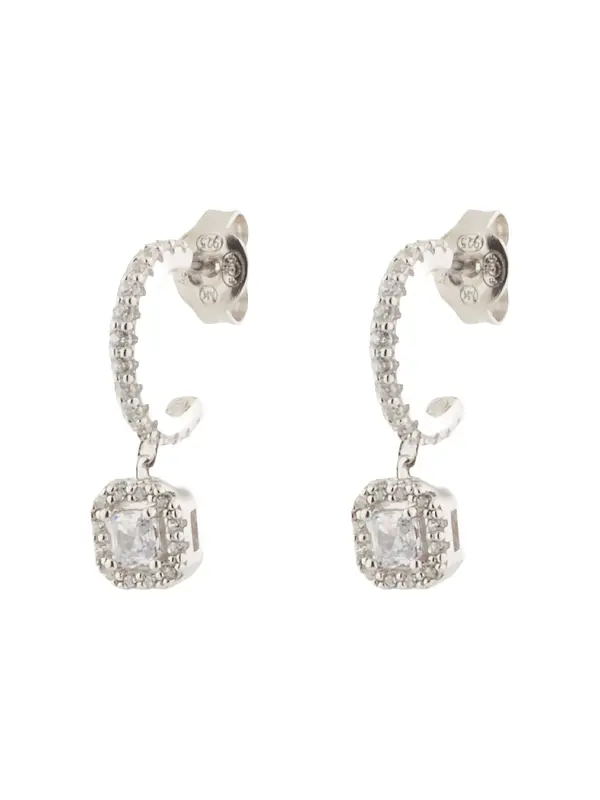 MICHAEL Michael Kors MICHAEL Michael Kors Naušnice 'BRILLIANCE'  srebro