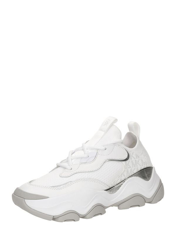 MICHAEL Michael Kors MICHAEL Michael Kors Niske tenisice 'ATLAS'  siva / srebro / bijela