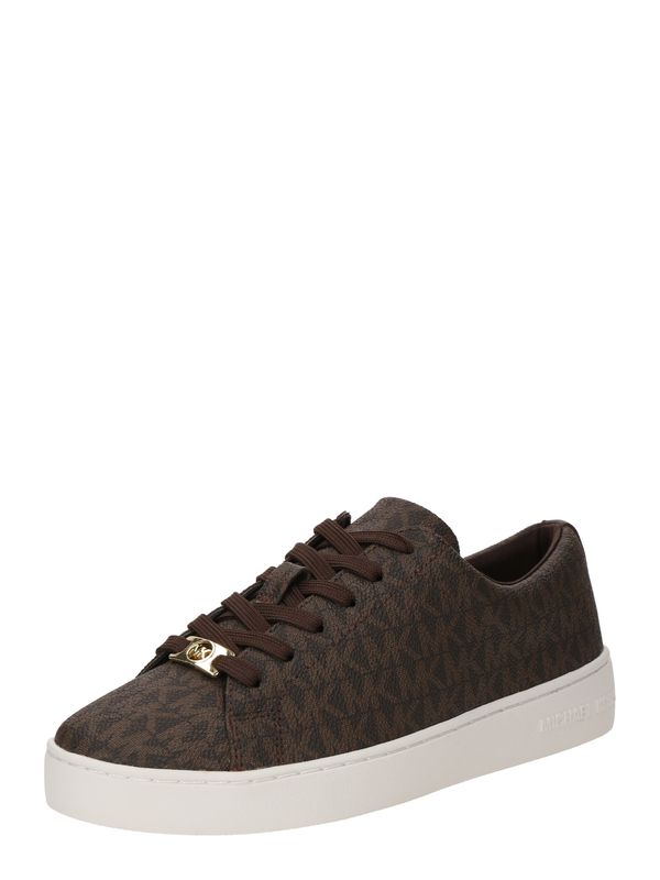 MICHAEL Michael Kors MICHAEL Michael Kors Niske tenisice 'KEATON'  tamno plava / kestenjasto smeđa