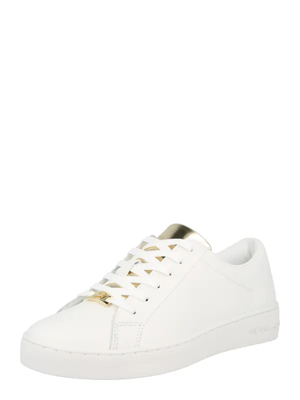 MICHAEL Michael Kors MICHAEL Michael Kors Niske tenisice 'KEATON'  zlatna / bijela