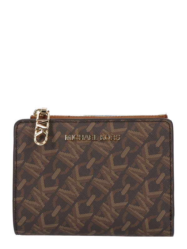MICHAEL Michael Kors MICHAEL Michael Kors Novčanik  karamela / moka smeđa / tamno smeđa