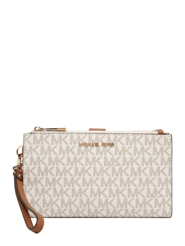MICHAEL Michael Kors MICHAEL Michael Kors Novčanik  smeđa / siva / prljavo bijela
