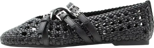 MICHAEL Michael Kors MICHAEL Michael Kors Otvorene balerinke 'INDY'  crna