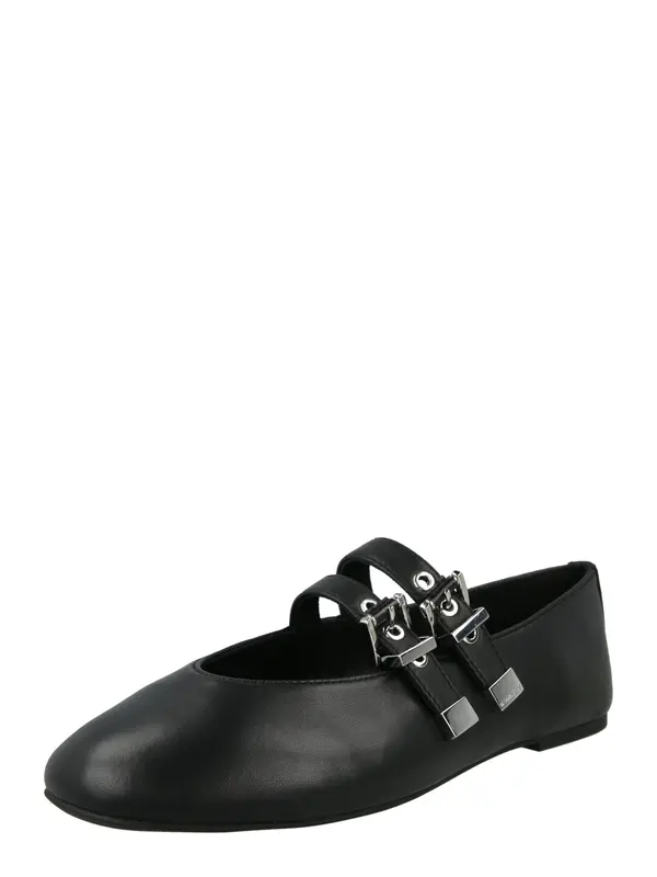 MICHAEL Michael Kors MICHAEL Michael Kors Otvorene balerinke 'ROWEN'  crna