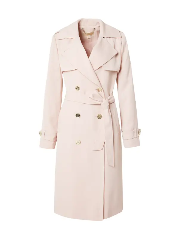 MICHAEL Michael Kors MICHAEL Michael Kors Prijelazni kaput 'Drapey'  pastelno roza