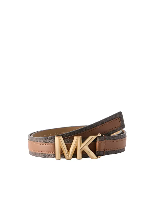 MICHAEL Michael Kors MICHAEL Michael Kors Remen  smeđa / tamno smeđa / zlatna