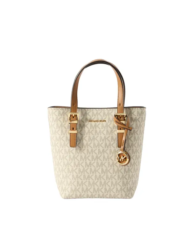 MICHAEL Michael Kors MICHAEL Michael Kors Ručna torbica  boja slonovače / smeđa / višnja