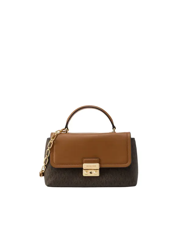 MICHAEL Michael Kors MICHAEL Michael Kors Ručna torbica  karamela / tamno smeđa