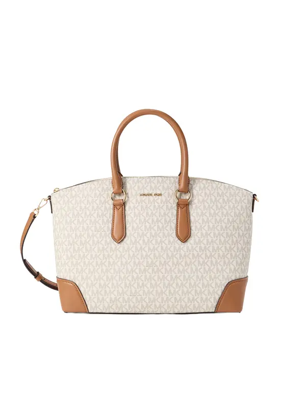 MICHAEL Michael Kors MICHAEL Michael Kors Ručna torbica  zeleno smeđa / pastelno žuta