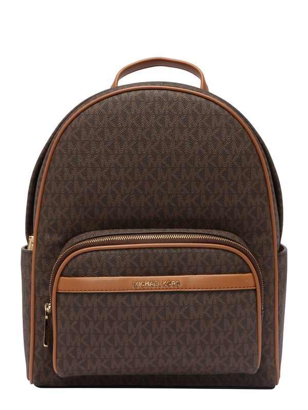 MICHAEL Michael Kors MICHAEL Michael Kors Ruksak 'BEX'  smeđa / tamno smeđa / zlatna