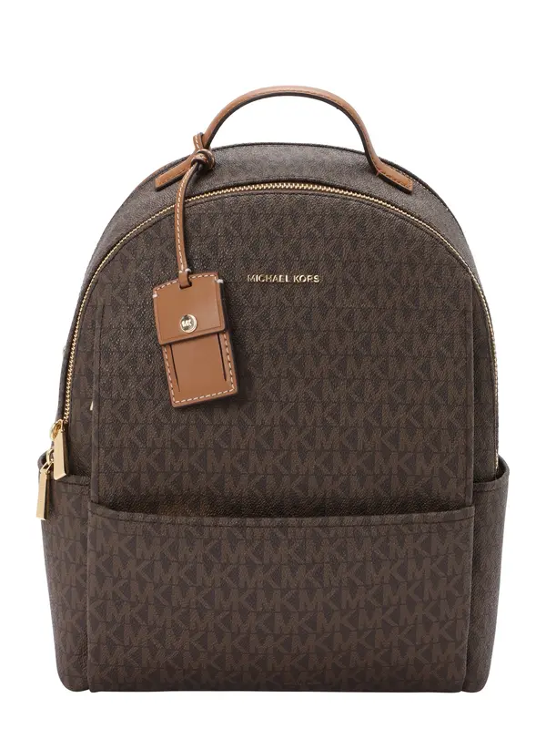 MICHAEL Michael Kors MICHAEL Michael Kors Ruksak  smeđa / karamela / tamno smeđa