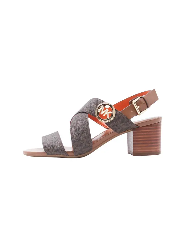 MICHAEL Michael Kors MICHAEL Michael Kors Sandale 'VERA FLEX'  čokolada / tamno smeđa