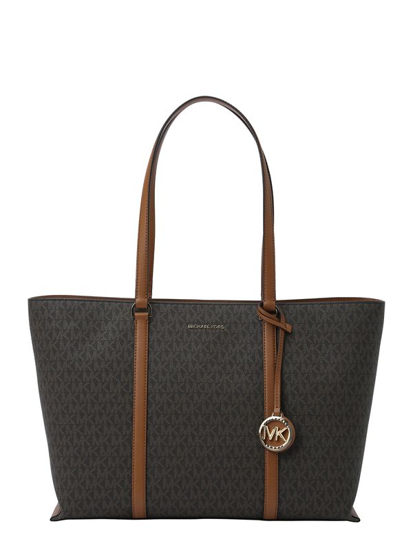 MICHAEL Michael Kors MICHAEL Michael Kors Shopper torba 'TEMPLE'  smeđa / karamela / tamno smeđa