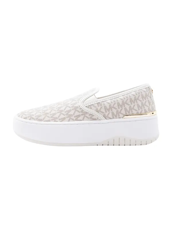 MICHAEL Michael Kors MICHAEL Michael Kors Slip On tenisice 'DOTTIE'  boja pijeska / ecru/prljavo bijela