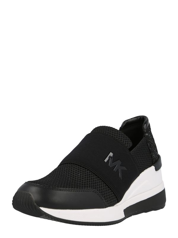 MICHAEL Michael Kors MICHAEL Michael Kors Slip On tenisice 'FELIX'  crna