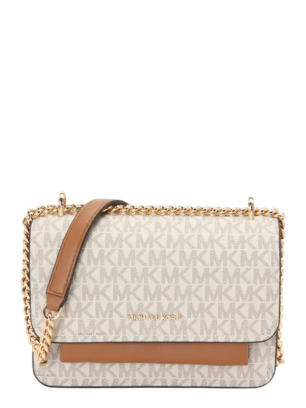 MICHAEL Michael Kors MICHAEL Michael Kors Torba preko ramena  boja devine dlake (camel) / tamno smeđa / prljavo bijela