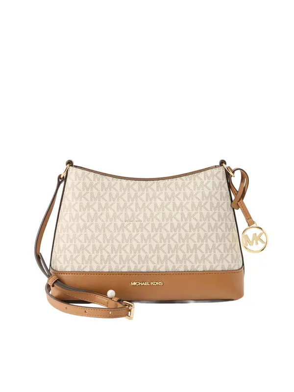 MICHAEL Michael Kors MICHAEL Michael Kors Torba preko ramena  boja pijeska / ecru/prljavo bijela / višnja