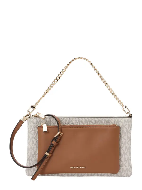 MICHAEL Michael Kors MICHAEL Michael Kors Torba preko ramena  boja pijeska / karamela / zlatna / svijetlosiva / jabuka