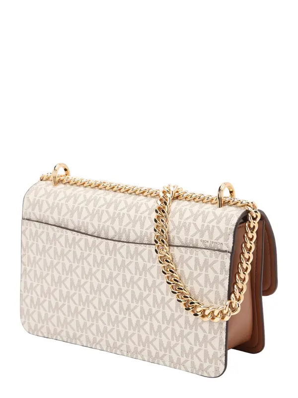 MICHAEL Michael Kors MICHAEL Michael Kors Torba preko ramena  konjak / bež siva / prljavo bijela