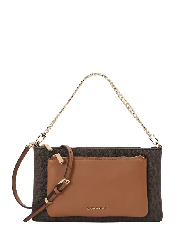 MICHAEL Michael Kors MICHAEL Michael Kors Torba preko ramena  smeđa / karamela / tamno smeđa