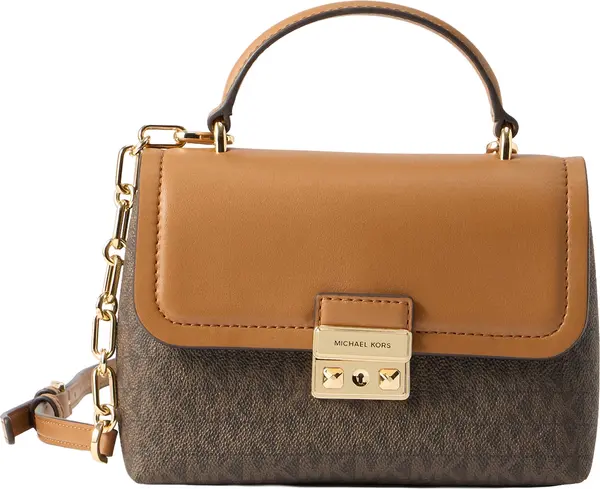 MICHAEL Michael Kors MICHAEL Michael Kors Torba preko ramena  smeđa / konjak / tamno smeđa