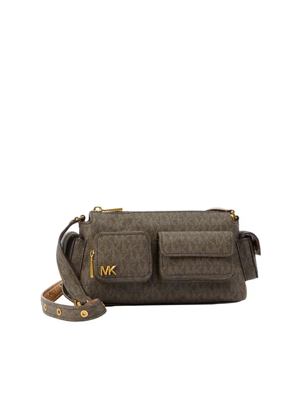 MICHAEL Michael Kors MICHAEL Michael Kors Torba preko ramena  smeđa / tamno smeđa