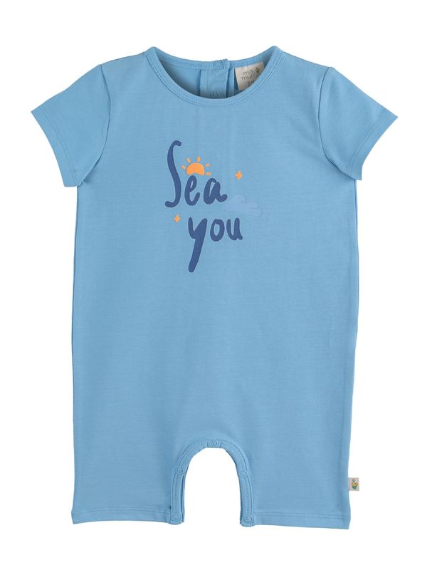 Milk & Muffin Milk & Muffin Dječji bodi 'Adrian'  svijetloplava / žuta