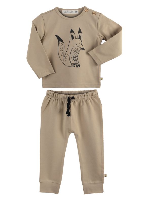 Milk & Muffin Milk & Muffin Komplet 'RODNEY'  bež / crna