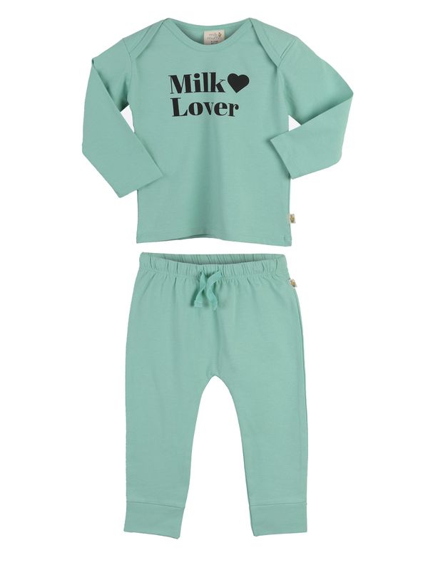 Milk & Muffin Milk & Muffin Komplet 'Rory'  menta / crna