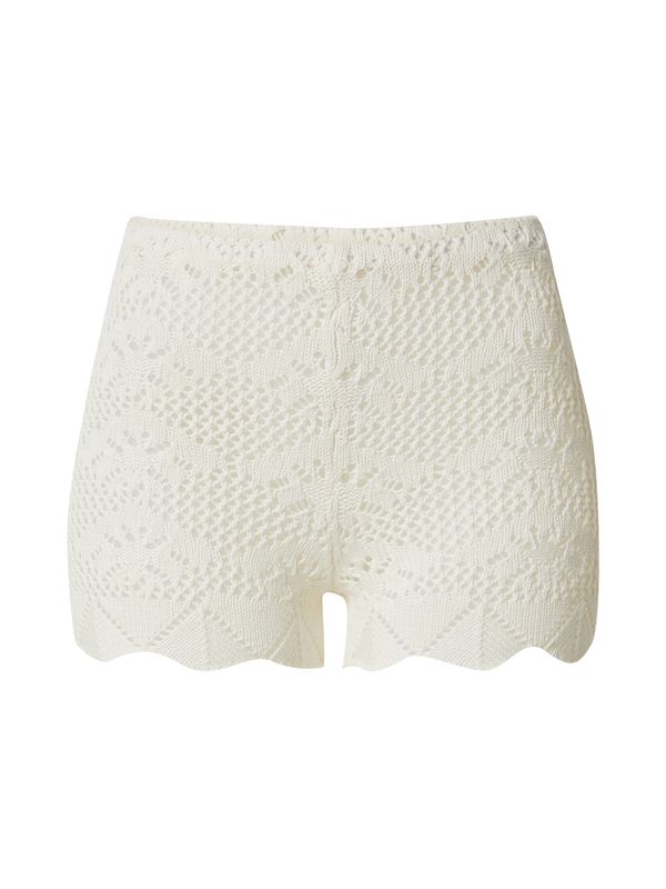 millane millane Hlače 'Liz'  vuneno bijela