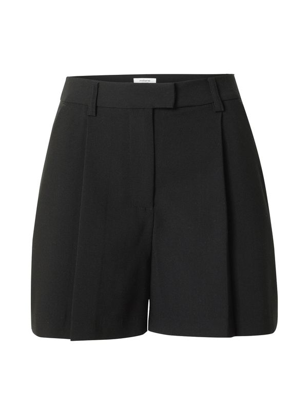 millane millane Hlače s naborima 'Dylane'  crna