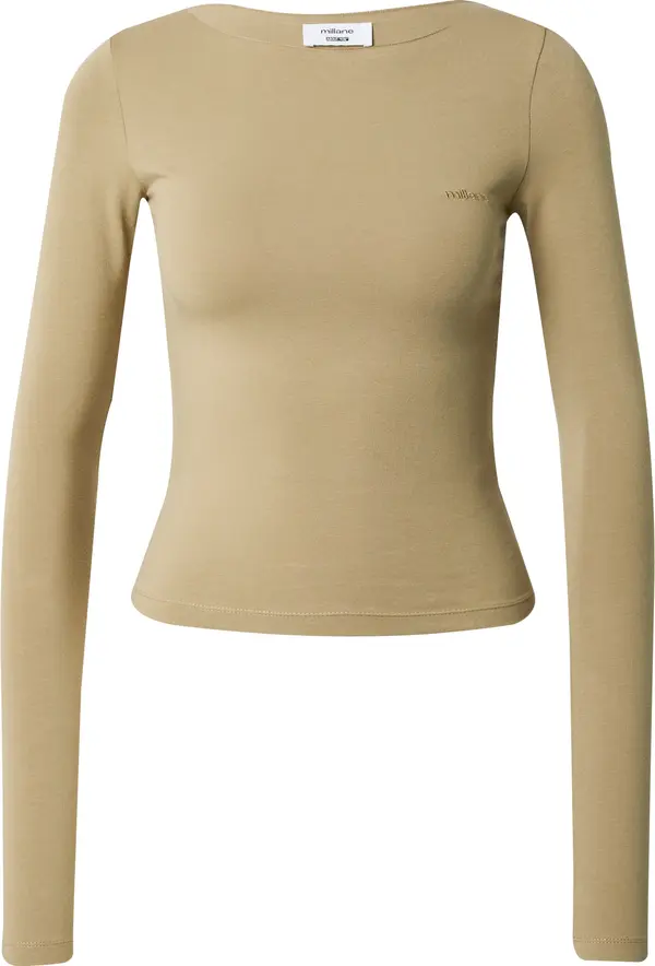 millane millane Majica 'Hailey'  taupe siva