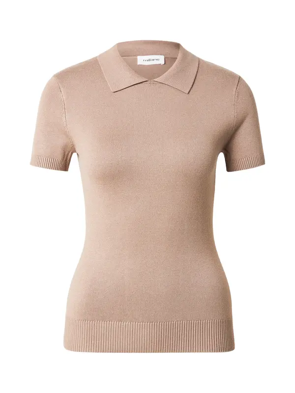 millane millane Majica 'Polo'  smeđa