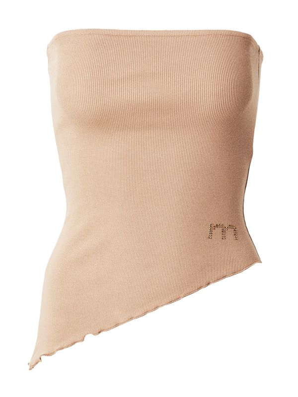 millane millane Top 'Valerie'  moka smeđa / žuta