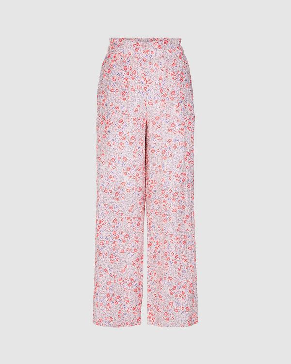 minimum minimum Hlače 'Aratty'  plava / roza / crvena / crna / bijela