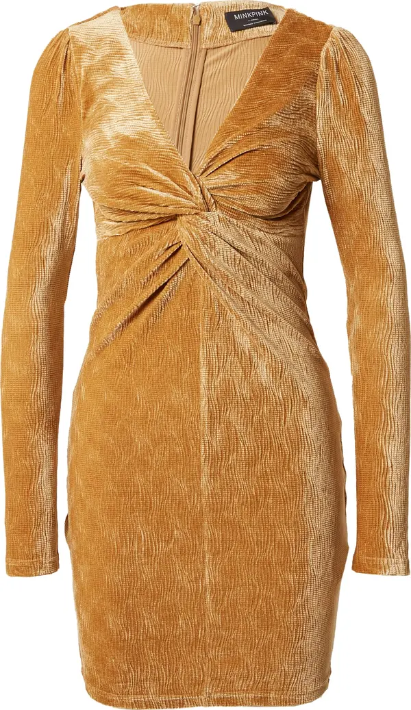 MINKPINK MINKPINK Haljina 'ARIANNA'  zlatno žuta