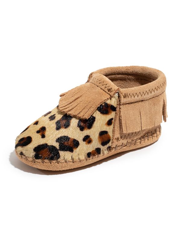 Minnetonka Minnetonka Čizme 'Riley Suede'  smeđa / crna
