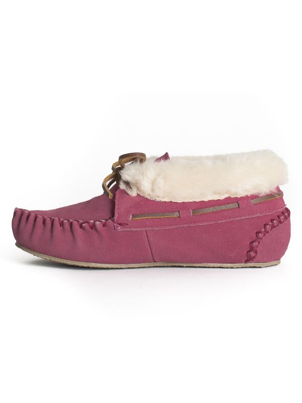 Minnetonka Minnetonka Niske cipele 'Charley'  boja pijeska / smeđa / malina