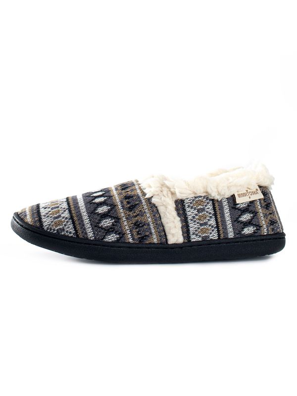 Minnetonka Minnetonka Papuče 'Dina'  bež / smeđa / siva / bijela